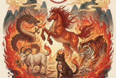 Daftar Shio Paling Beruntung di Tahun Double Fire Kuda Api 2026, Kuda, Anjing, hingga Naga