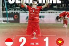 Piala AFF U-19: Hasil Indonesia vs Vietnam U19 Skor Tipis 2-1