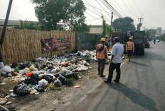 Dari By Pass hingga Palimanan, Sampah Liar di Pantura Cirebon DLH Kuras