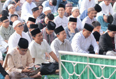 Ribuan Jamaah Padati Masjid At-Taqwa Cirebon Saat Salat Idul Fitri 1447 H, Walikota Ikut Hadir dan Beri Pesan