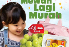 Promo Superindo Buah Segar Akhir Juli 2026: Anggur Shine Muscat Rp41.500 & Semangka Baby Rp980/100g!