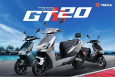 Yadea GT80: Motor Listrik Grand Touring Jarak Tempuh 190 Km