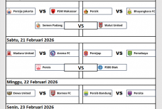 Jadwal Pertandingan Liga 1 Pekan ke-22, Persib Bandung dan Borneo FC Kembali Ikut Bertanding