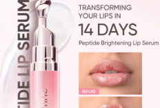 Skintific Peptide Brightening Lip Serum, Solusi Bibir Gelap Auto Cerah.