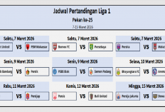 Jadwal Liga 1: Pekan ke-25, Borneo FC vs Persebaya, Persib Bandung vs Persik, Persija Jakarta vs Dewa United