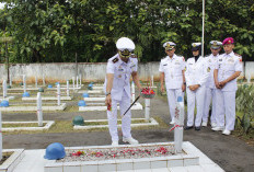 Peringati Hari Dharma Samudera 2026, Lanal Cirebon Gelar Upacara Ziarah ke TMP Kesenden