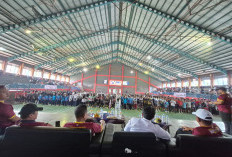 476 Atlet Muda Berkompetisi di Turnamen Bola Voli Pelajar Bupati Cirebon Cup 2025