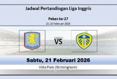 Jadwal Pertandingan Aston Villa vs Leeds? Aston Villa Unggul Head to Head Akankah Kembali Menang?