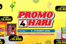 Hanya 4 Hari! Penuhi Kebutuhan Dapur Makin Hemat Pakai Promo 4 Hari Indomaret. Minyak Goreng 2L Rp37.900