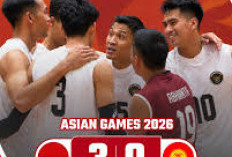 Asian Games 2026: Timnas Voli Indonesia Hajar Timnas Voli Kyrgyzstan 3-0