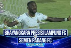 Hasil Bhayangkara Fc vs Semen Padang Fc Kabau Sirah Terbantai 4-0