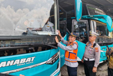 Jelang Mudik Lebaran 1447 H, Dishub Periksa Kelayakan Bus dan Tes Urine Sopir