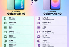 Perbandingan Samsung Galaxy A18 vs Galaxy A17: Apa Saja Peningkatannya?