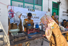 Timbangan Pedagang di Pasar Pagi Ditera Ulang