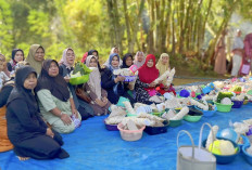 Unik! Ada  Ratusan 'Nasi Congcot' Rewahan di Citangtu, Reni Parlina Dukung Pelestarian Tradisi 