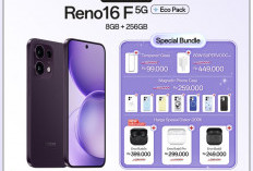 Harga OPPO Reno16 F 5G Eco Pack dan Spesifikasi Lengkap di Indonesia