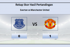 Premier League: Hasil Everton vs Manchester United 0-1, MU Naik Klasemen Ganti Chelsea