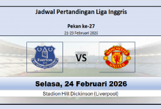 Bisakah MU Menang? Jadwal Pertandingan Everton vs Manchester United, Head to Head Kedua Tim Setara