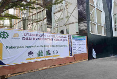 Perbaikan Dimulai, Area Gedung Setda Sudah Disterilkan