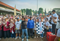 Ribuan Warga Tumpah di Ranggajati, Ikuti Jalan Sehat Harjad ke-544 Kabupaten Cirebon