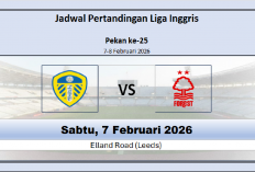 Jadwal Pertandingan Leeds vs Nottingham, Prediksi Line Up, Catatan Head-to-Head di Liga Inggris