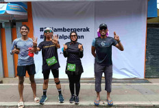 Buktikan Komitmen Terhadap Gerak, Paman Ridwan Lari 24 Jam Kelilingi Stadion Bima