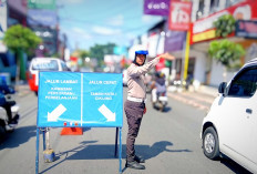 Lalin Meningkat, Satlantas Terapkan Kanalisasi di Pusat Perbelanjaan Jalan Siliwangi