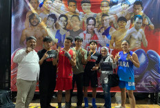 Disupport Ketua DPRD dan Ketua KONI, Lima Petinju Kota Cirebon Borong Medali di Piala Gubernur Aing