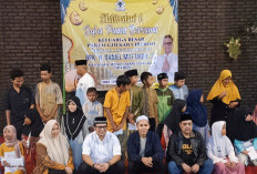 Daniel Muttaqien dan Golkar Santuni Puluhan Anak Yatim di Cirebon