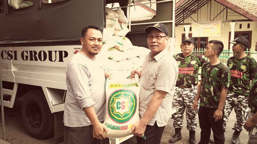 Ramadan, CSI Group  Bagikan 100 Ton Beras