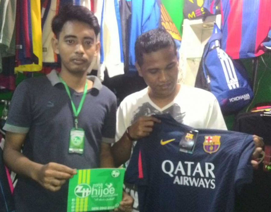 Kaos Olahraga Diekspor hingga ke Malaysia