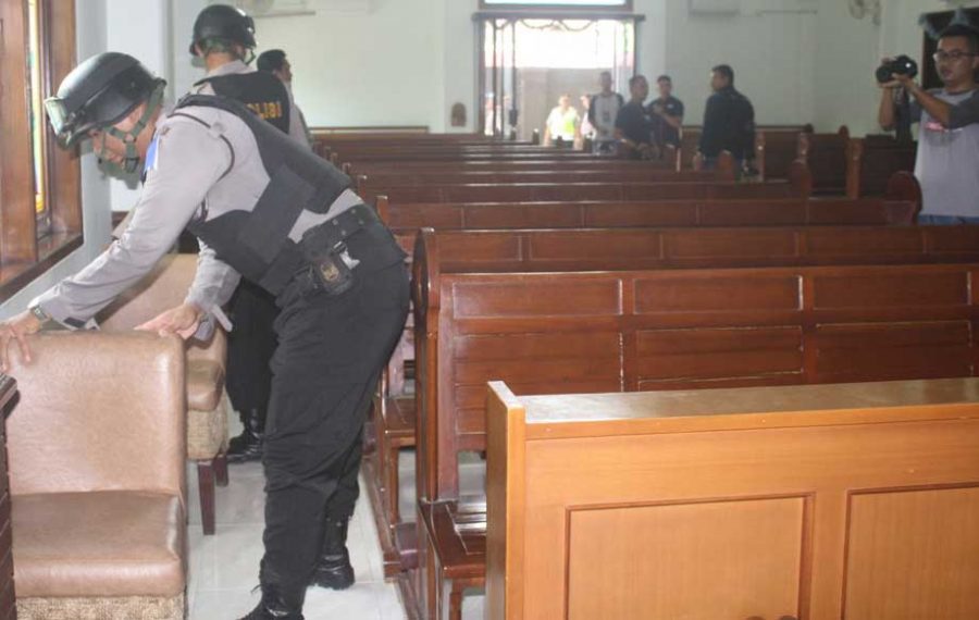 Sterilkan Gereja, Polisi Deteksi Potensi Gangguan