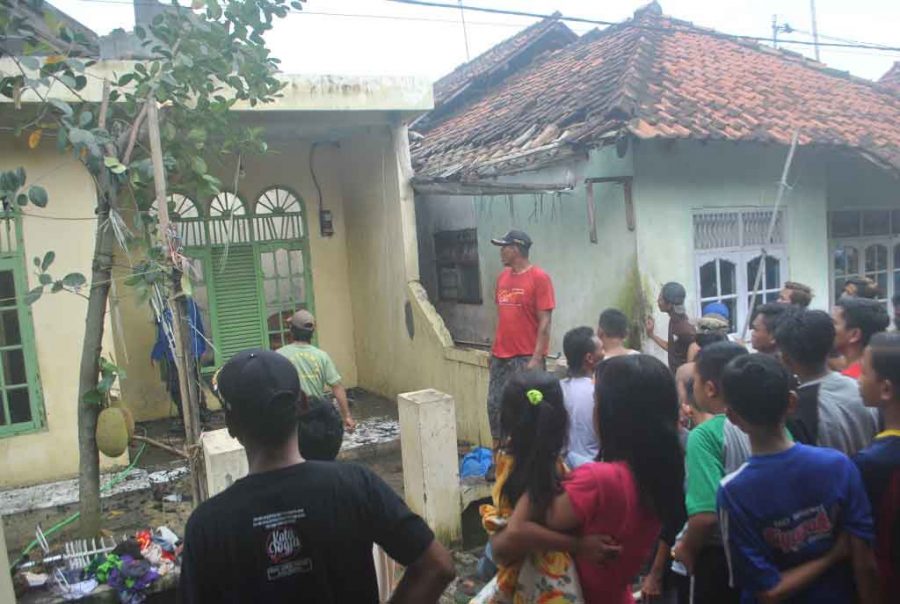 Rumah Milik Warga Desa Biyawak Terbakar