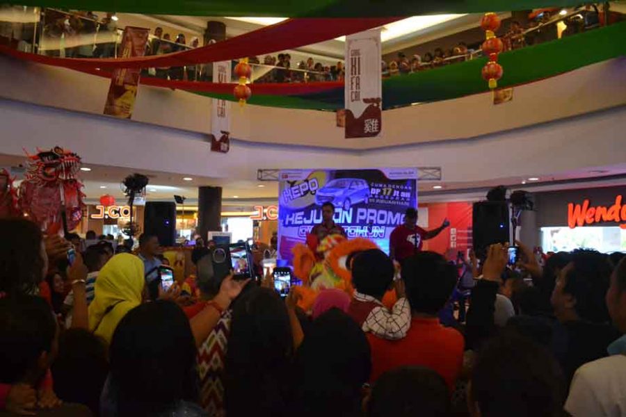 Grage City Mall Dipadati Ribuan Pengunjung