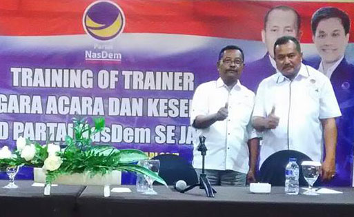 Dua Kader Nasdem Wakili Acara TOT di Bandung