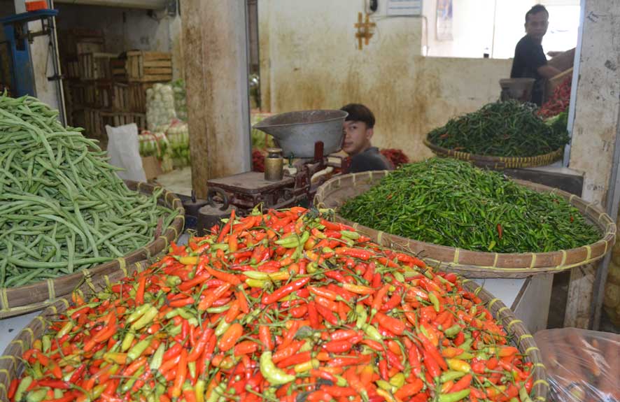 Stok Melimpah, Harga Cabai Rawit Masih Mahal