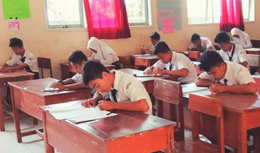 Jelang Ujian Nasional 396 Siswa SMP Ikut Tryout