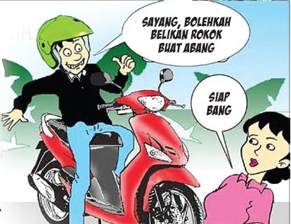 Motor Raib Gara-gara Tergoda Tampang Tampan