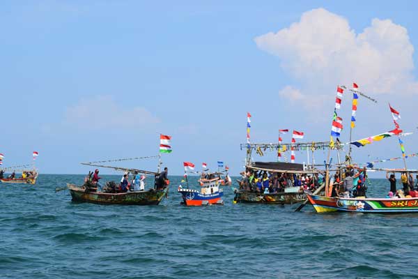 500 Perahu Nelayan Ikut Ramaikan Nadran