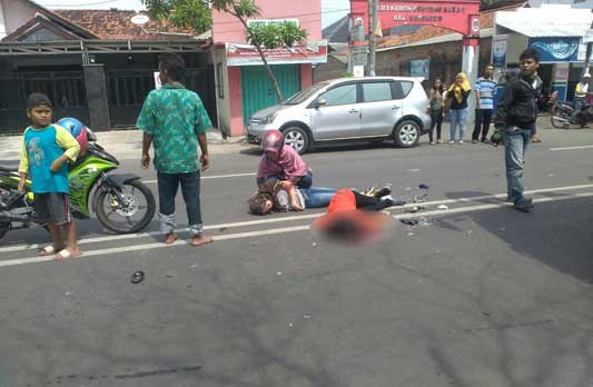 Tersenggol Angkot, Terlindas Truk Arhanud, Satu Tewas