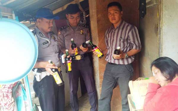 Ramadan, Polisi Sita  Puluhan Botol Miras