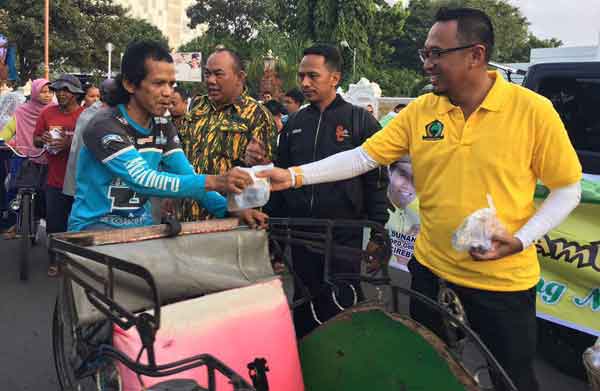 Kang Reza Sosialisasi Bareng Kader Golkar