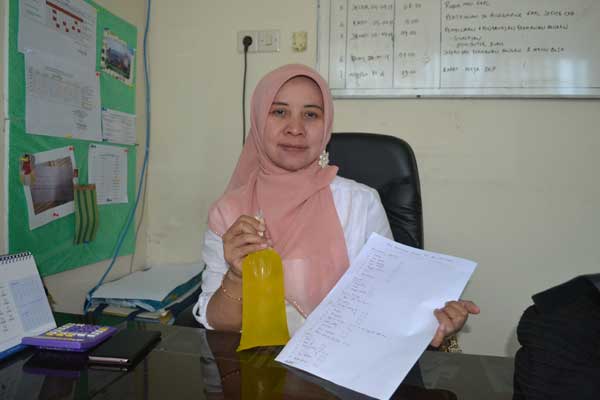 Hasil Uji DPPKP, Agar–agar Positif Mengandung Formalin