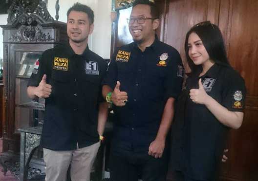 Rafi Ahmad dan Gigi Ikut Dukung Bakal Calon Walikota Cirebon