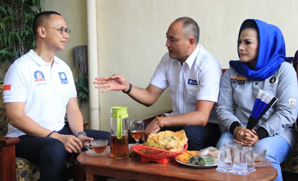 Elit DPP dan DPW PAN Turun Gunung, Temani Bunda Fifi Blusukan