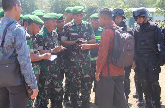 Jokowi Tutup FKN, Korem Turunkan 1.200 Personil dan Sniper