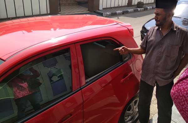 Maling Pecah Kaca Mobil Kembali Terjadi di Siang Hari, Rp44 Juta Raib