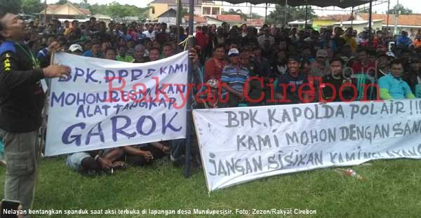 Nelayan Tuntut Sahkan Alat Tangkap Garok