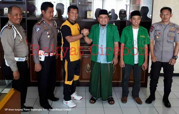 Usai Bertemu Kapolres, Ketua GP Ansor Imbau Warga Tidak Terpancing Provokator