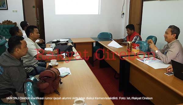 Wakill Rektor I Imbau Alumni Tidak Resah, Jamin Ijazah IAIN Tetap Sah